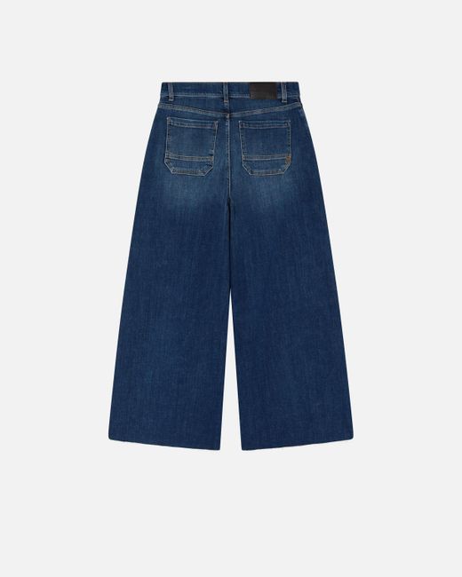 Pinko Blue Denim Baggy Jeans