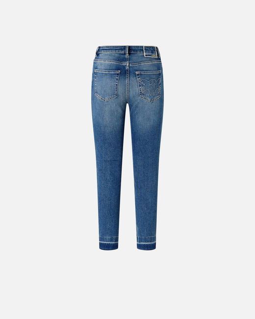 Pinko Blue Five-Pocket Skinny Jeans