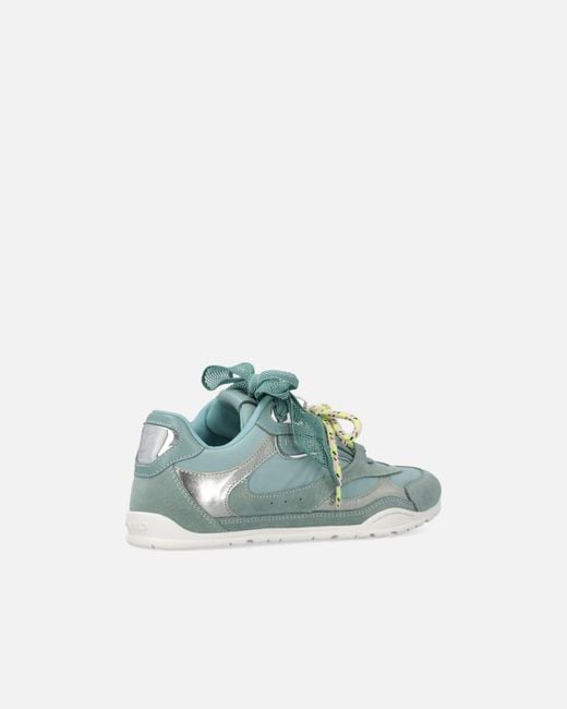 Pinko Blue Sneakers With Double Laces And Logo Details
