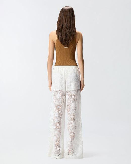 Pinko White Trousers