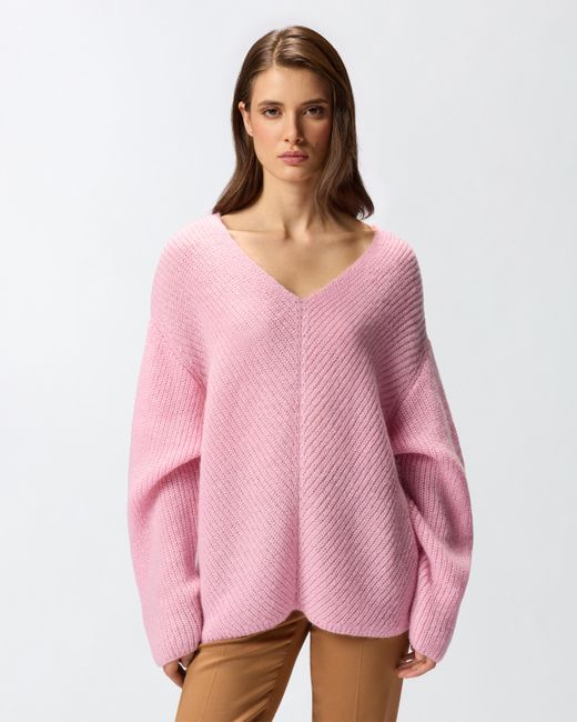 Pinko Pink Boat-neck Sweater
