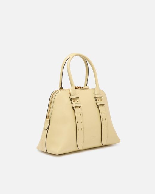 Pinko Natural Escape Bag Medium Leather Handbag