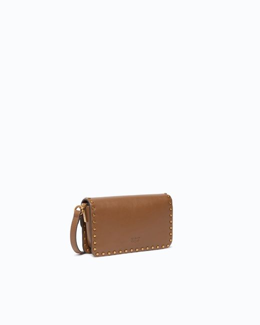 Pinko White Baby Love Bag One Slouchy Crossbody Bag