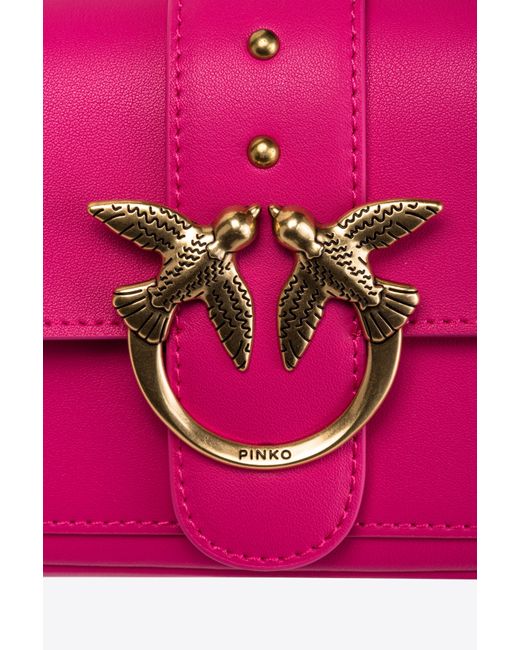 Pinko Pink Pocket Love Bag One Simply