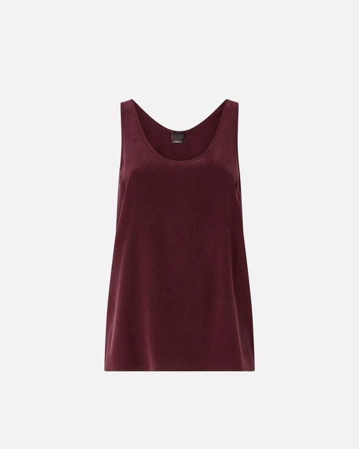 Pinko Red Vest Top