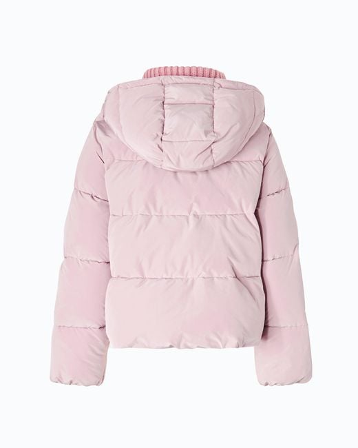 Pinko Pink Flared Pea Coat