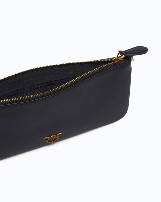 Pinko White Horizontal Flat Bag