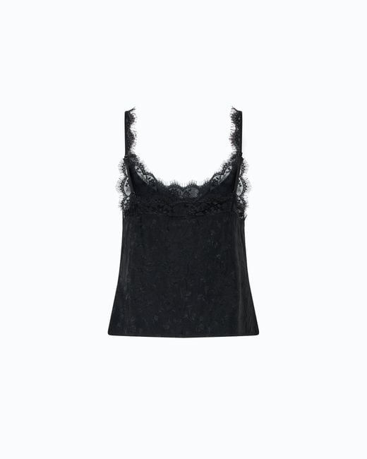 Pinko Black Lace Lingerie Top