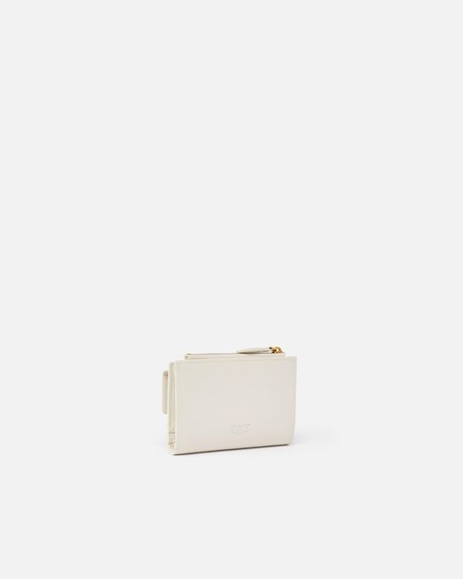 Pinko White Compact Small Wallet