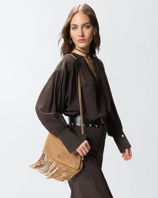Pinko Natural One, Two, Three Bag Small Crossbody Bag