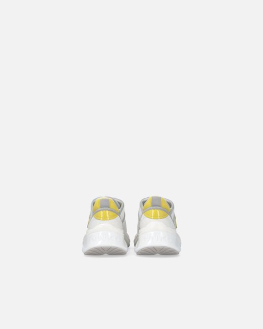 Pinko White Ariel Perforated Sneakers With Bird Logo