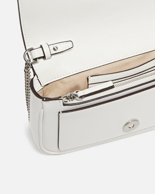 Pinko White Mini Love Bag One Pocket Shoulder Bag