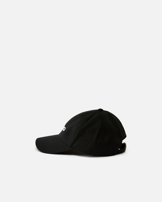 Pinko Black Cap With Peak And Embroidered Logo