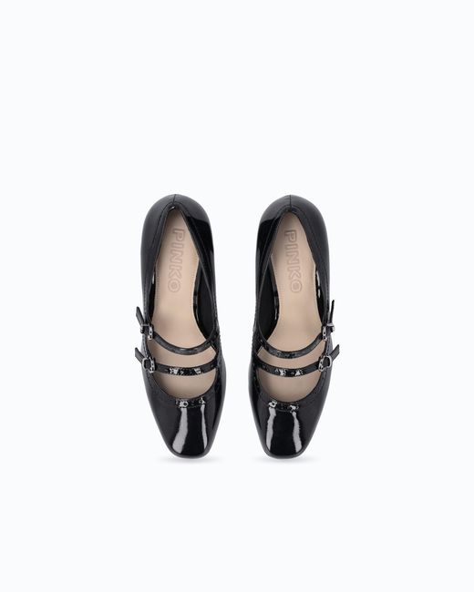 Pinko White Mary Jane Pumps