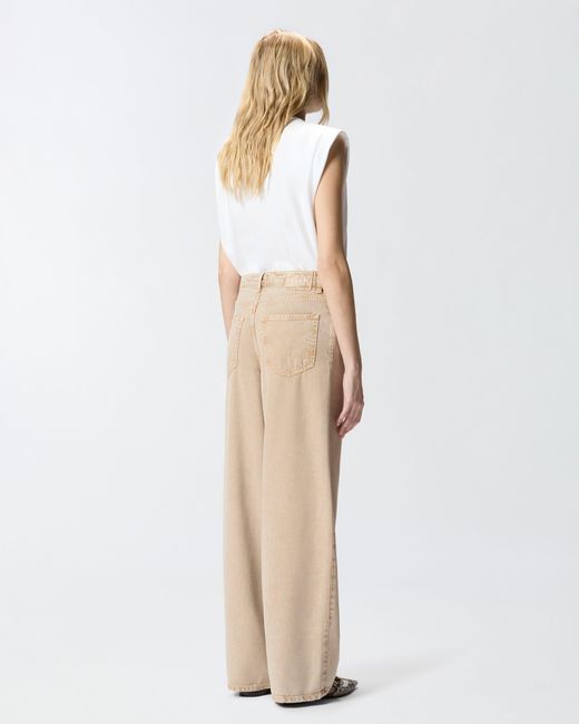 Pinko Natural Jeans With Jewel Cord