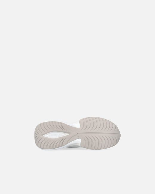 Pinko White Ariel Perforated Sneakers With Bird Logo
