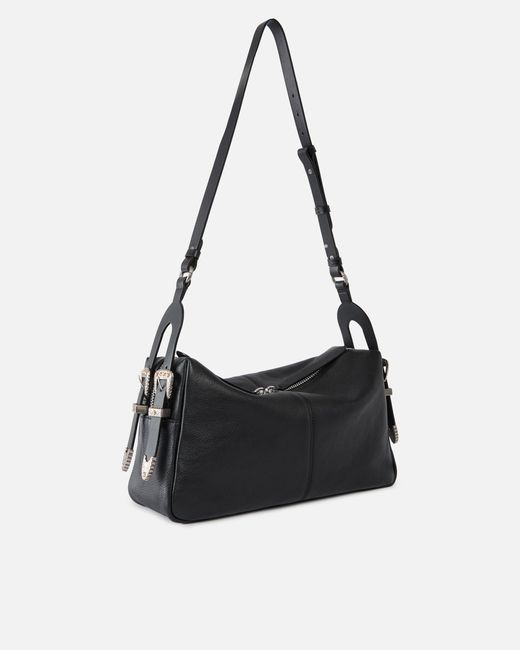Pinko Black Keeper Bag Medium Shoulder Bag