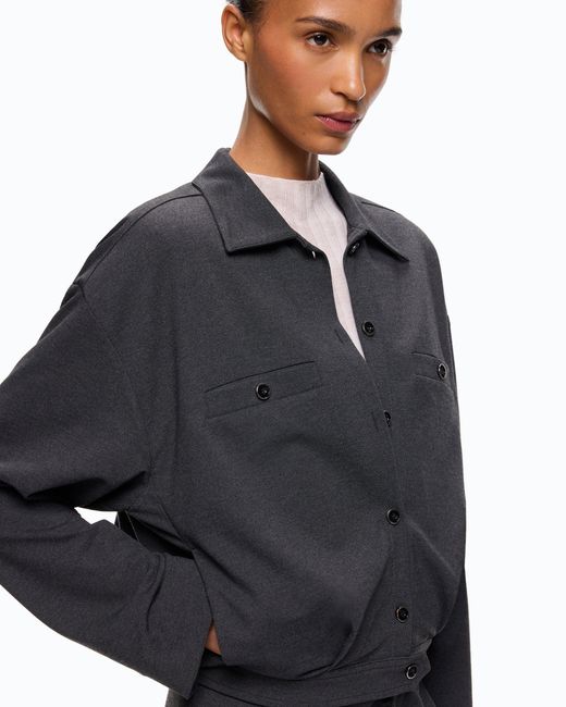 Pinko Black Relaxed-Fit Overshirt
