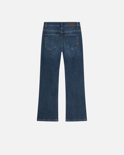 Pinko Blue Dark Denim Bootcut Jeans