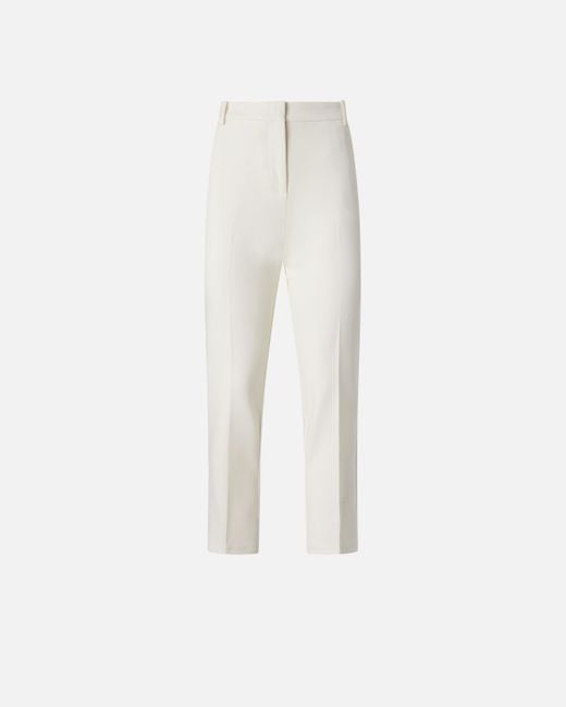 white cigarette trousers Wide Leg High Waisted Trousers Outfit Ideas New Look Cigarette Trousers Latest Fashion duty looks Women's White Cigarette trousers |