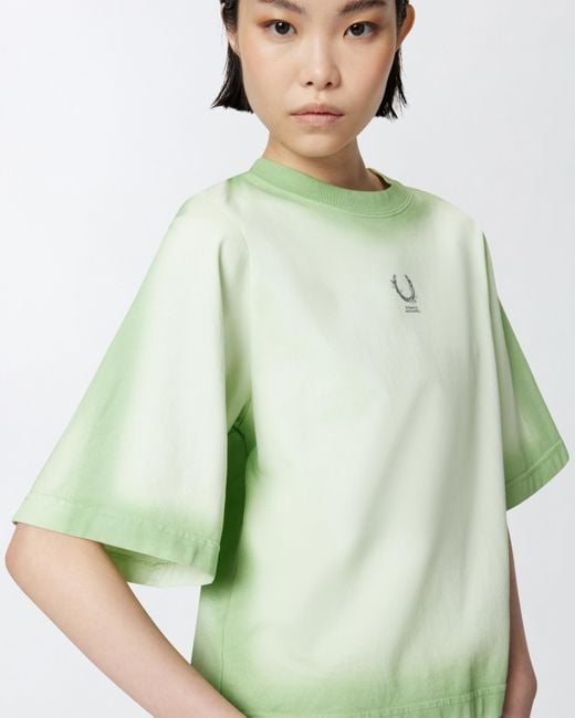 Camiseta Ancha Con Herradura Reimagine X Patrick Mcdowell Pinko de color Green