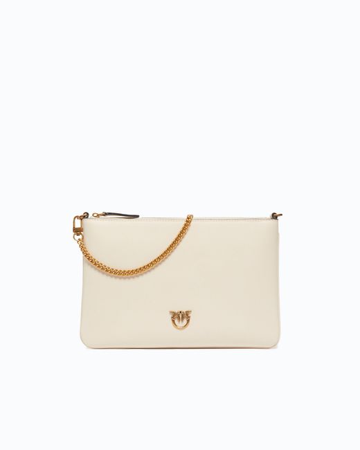 Pinko Natural Flat Classic Silk Calf Ss26