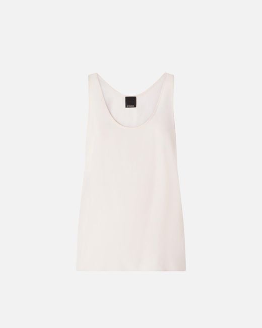 Pinko White Vest Top