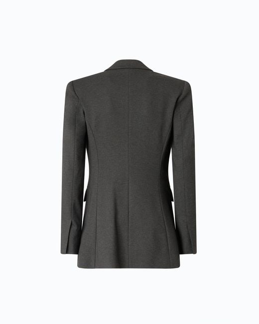 Pinko Black Slim-Fit Double-Breasted Jacket