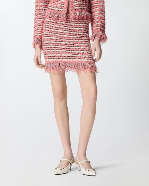 Pinko Pink Mini Skirt
