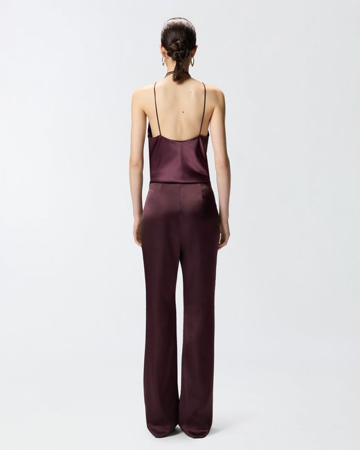 Pinko Purple Flared Trousers