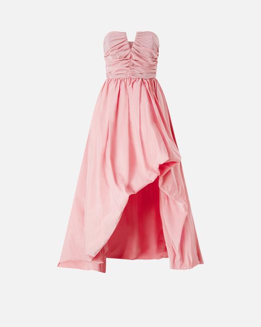 Pinko Pink Long, Elegant Taffeta Dress