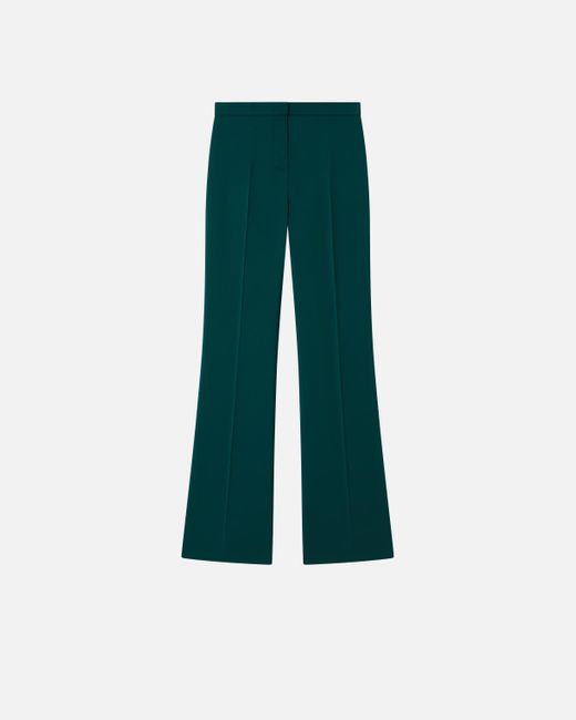 Pinko Green High-Waist Trousers