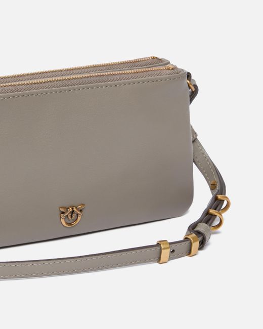 Borsa A Tracolla Mini Double Bag Piccola di Pinko in Multicolor
