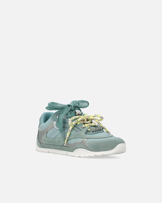 Pinko Blue Sneakers With Double Laces And Logo Details
