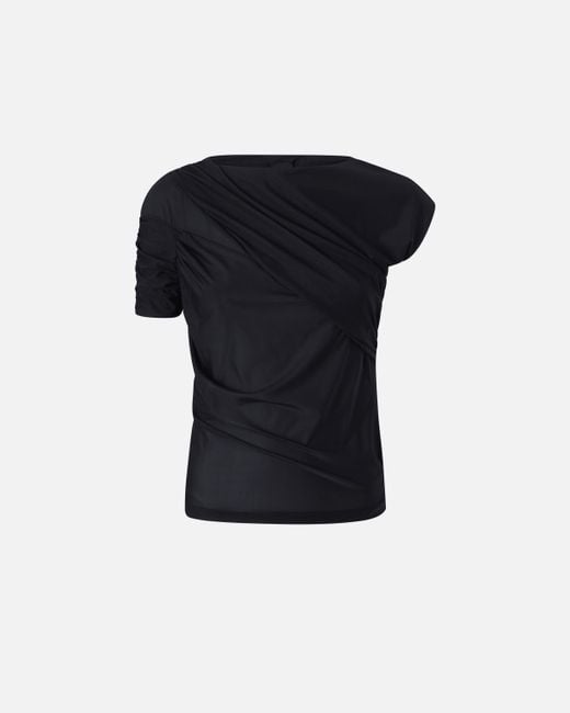 Pinko Black Asymmetric Sweater