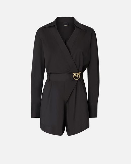 Pinko Black Playsuit