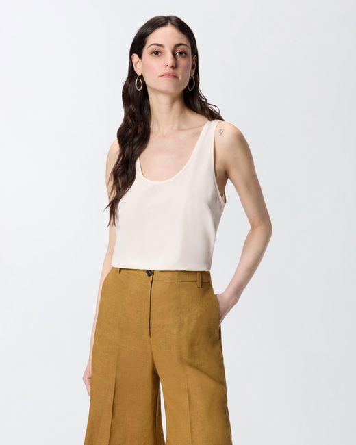 Pinko White Vest Top