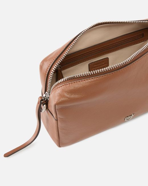 Pinko White Medium Crossbody Boston Bag