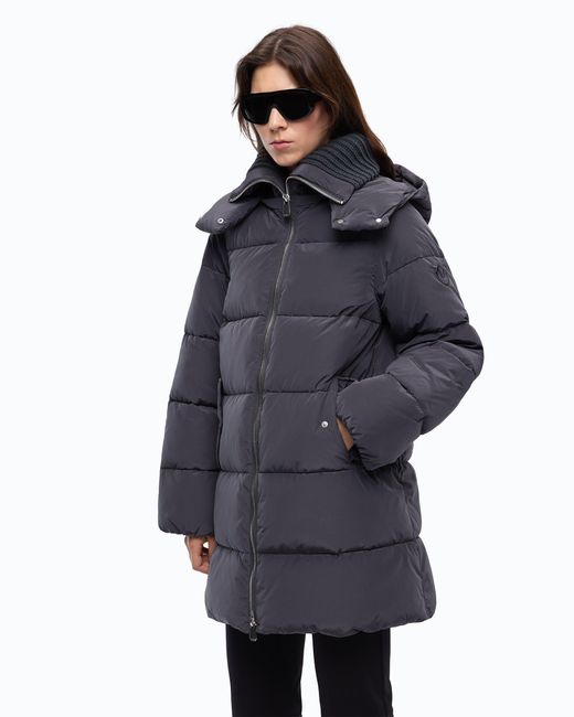 Pinko Blue Down Jacket