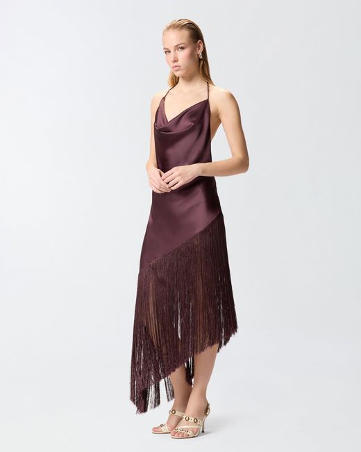 Pinko Purple Asymmetrical Top