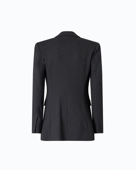 Pinko Black Slim-Fit Double-Breasted Jacket