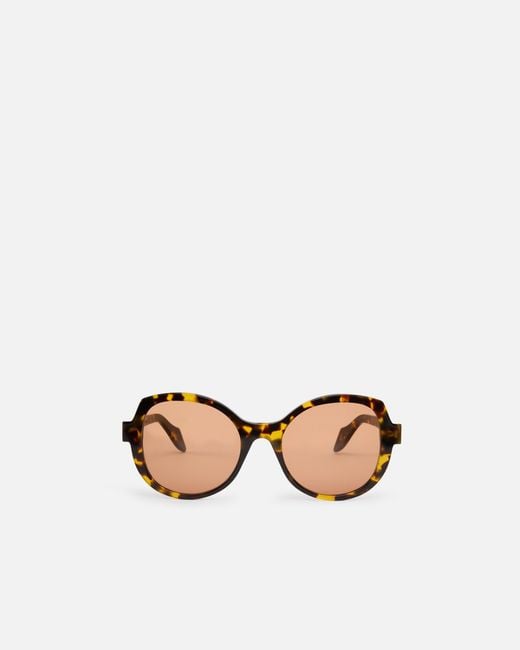 Pinko White Oversize Sunglasses