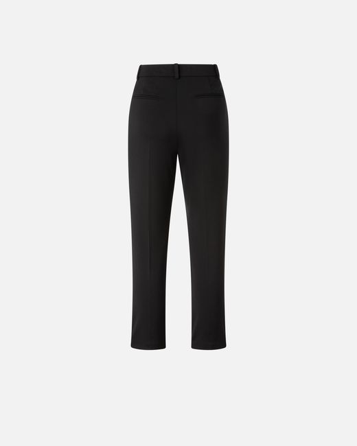 Pinko Black Milano-Knit Cigarette Trousers
