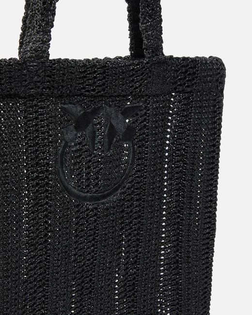 Pinko Black Easy Tote Bag Medium Shopper