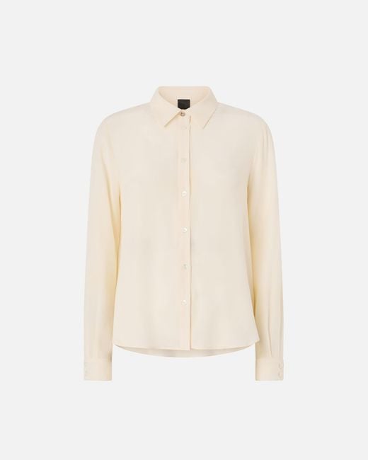 Pinko Natural Sand-Wash Silk Shirt