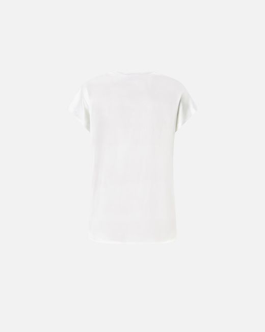 Pinko White T-Shirt Farida 100100 A2Jr Z05