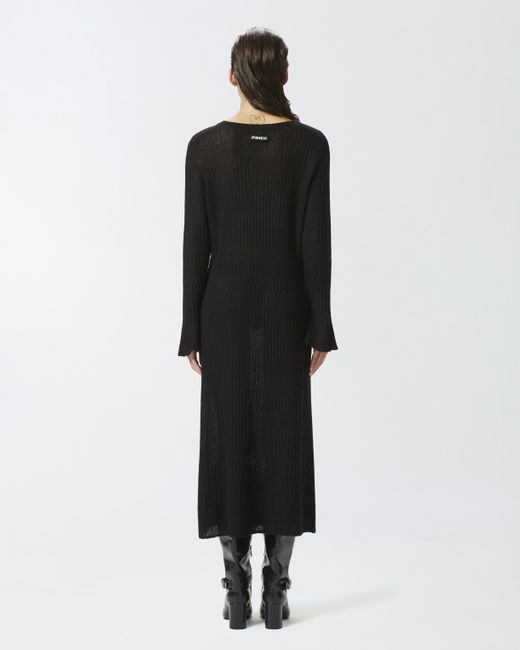 Pinko Black Long Dress