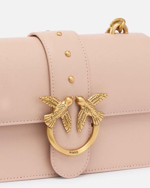 Pinko Pink Mini Love Bag One Simply