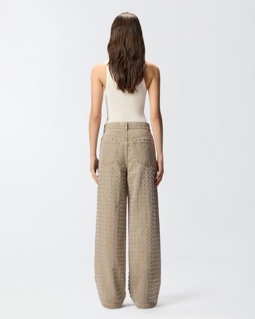 Pinko Natural Jeans With Studs