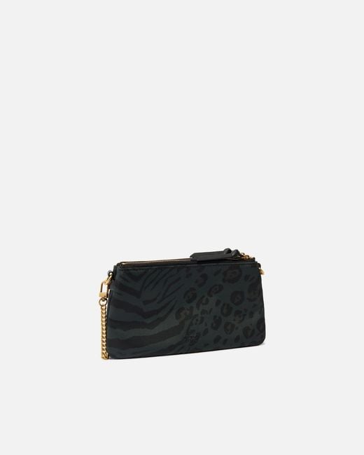 Pinko Black Double Bag Mini Small Crossbody Bag